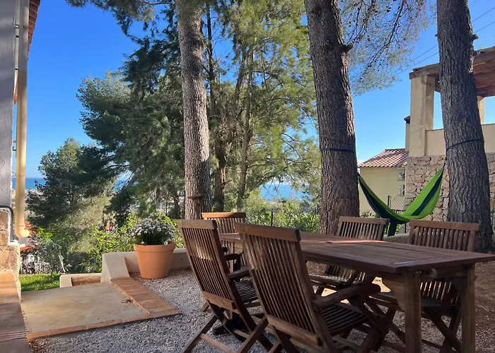 House With Swimming Pool And Amazing Sea And Mountain Views In Montgo, Denia